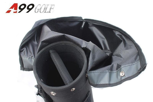 a99 golf C10 range bag solid blk removable top no stand