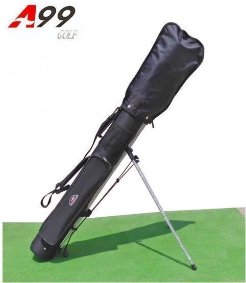 a99 golf C9 range bag removable top w./stand solid black