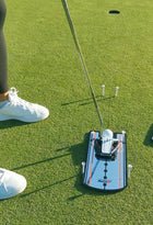 A99Golf Putting Mirror II with Pouch Bag Alignment Mirror, Portable Training Aids Practice Putting Alignment Aid