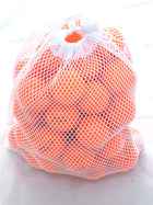 48pcs A99 Golf Floater Balls Floating Float Water Range Pool Pond Balls Water Fun Orange w Mesh Carry Bag
