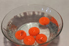 12pcs/pk A99 Golf Floater Balls Floating Float Balls for Water Hazards & Pool Practice - Golf Balls That Float in Water Pool Pond Balls Water Fun Orange