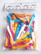 A99 Golf Wedge Tee Plastic Tees Golf Practice Training Accessories 70mm Mix Color 50pcs