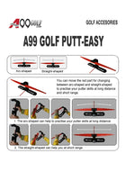 A99 Golf Putt Easy Putting Training Aids Helps Develops a Smooth and Consistent Stroke