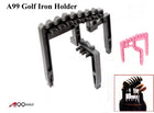 A99 Golf 9 Iron Club Holder Organize Your Irons Universal Above Bag Durable Black/Pink