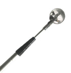 A99 Golf Telescopic Ball Retriever Pick Up Balls Picker Retractable Longest Length 12feet + 1pair A99 Golf Alignment Sticks Swing Tour Random Color