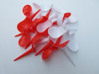 A99 Golf 20pcs/Pack Anti-Slice Golf Tees Plastic Chair-Shaped Tees Divot Tools