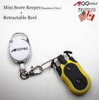 A99 Golf Mini Golf Stroke Shot Putt Score Counter Keeper Key Chain Putter Counting + Free Retractable Reel