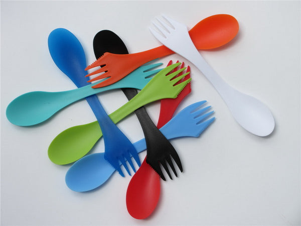 Spoon & Fork Learning Set - Khaki