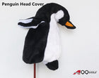 A99 Golf Cute Animal Penguin Head Cover Wood Headcover Great Gift - Fits Driver