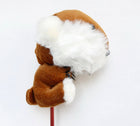 A99 Golf Cute Animal Wht-brown Beaver Head Cover Wood Headcover Great Gift - Fits Driver, Fairway Wood, Hybrid
