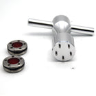 A99 Golf 2pcs Weight Screws + 1pc Silver Wrench for Titleist Scotty Cameron Putters - 20g