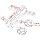 A99 Golf 2pcs Weight Screws + 1pc Blue Wrench for Titleist Scotty Cameron Putters - 20g