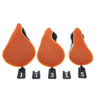 H03 A99 Golf Wood Driver Head Covers Headcovers Interchangeable No. Tags 3pcs/Set