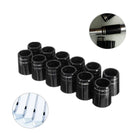 12pcs A99 Golf Iron Ferrules for .35 and .375 Tip Irons Shaft Single Chrome Ring