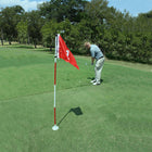 A99 Golf Portable Flag w. Cup Practice Golf Hole Pole Cup Flag Stick Putting Green Flagstick Backyard Putting Chipping Pitching Aids Practice