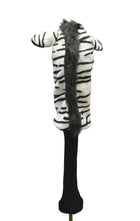 A99 Golf Cute Animal Zebra Head Cover Wood Headcover Great Gift - Fits Fairway Wood