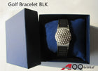 Power Golf Magnetic Titanium Black Bracelet With Detachable Ball Marker