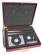 A99 Golf Putter Putting Great Gift Set Kit WP03 Putting Cup Executive Office Golf Game Set Gift in Wooden Case Indoor Putting Training Aid Home Use