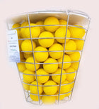 A99 Golf Elastic Practice Pu Balls Yellow Practice Training Balls for Driving Range, Swing Practice, Indoor Simulators, Outdoor & Home Use Floater Water Fun 105pcs with Bucket