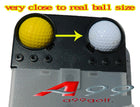 A99 Golf Elastic Practice Pu Balls Yellow Practice Training Balls for Driving Range, Swing Practice, Indoor Simulators, Outdoor & Home Use Floater Water Fun 105pcs with Bucket