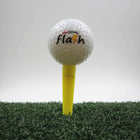 A99 Golf Wedge Tee Plastic Tees Golf Practice Training Accessories 70mm Yellow 100pcs