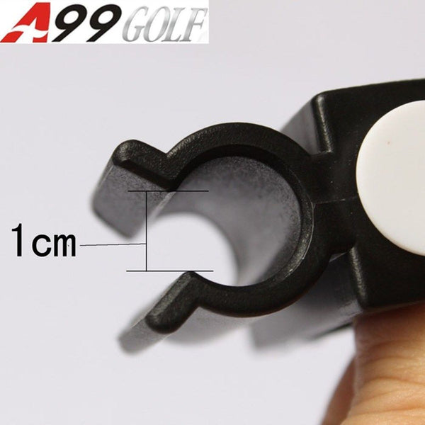 2pcs Golf Bag Clip On Putter Clamp Holder Putting Organizer Club