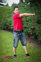 A99Golf Power Swing Cord Resistance Bands Exercise Fitness Yoga or Pilates Workout Gym Sports Golf Training Aids Right Hand