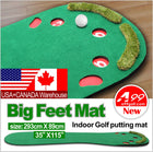 Local Pick up Only - A99 Golf Big Feet Mat Putting Green Thickness + 36 pcs air flow balls yellow