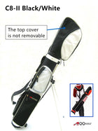 A99Golf C8 Lightweight Golf Carry Bag w/stand, Durable Pitch Chip & Putt Bag for Driving Range, Par 3, and Executive Courses – Fits 5–7 Clubs