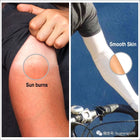 2 pairs A99 UV Protecttion Cooling Arm Sleeves Sun Protection Sleeves for Men and Women Cooler Protective Running Golf Cycling Basketball Driving Fishing Long Arm Cover Wicking Sleeves Black/White