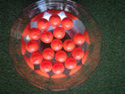 96pcs A99 Golf Floater Balls Floating Float Water Range Pool Pond Balls Water Fun Orange w Mesh Carry Bag
