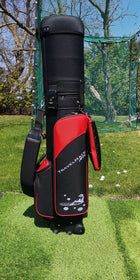 A99 Golf Travel Bag with Durable hard Top & TSA lock w/Wheels Premium Nylon Fabric, Golf Travel Bags for Airlines ,Protect Your Club for Safe Transport with Extra Travel cover