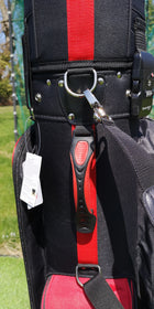 A99 Golf Travel Bag with Durable hard Top & TSA lock w/Wheels Premium Nylon Fabric, Golf Travel Bags for Airlines ,Protect Your Club for Safe Transport with Extra Travel cover