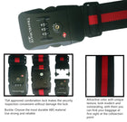 A99 TSA Adjustable Luggage Straps Travel Mate Strap Suitcase Packing Belt Travel Accessories Digital Dial Combination Safe Suitcase Lock Strap 1pc/2pcs