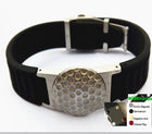 Power Golf Magnetic Titanium Black Bracelet With Detachable Ball Marker