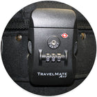 A99 Golf Travel Bag with Durable hard Top & TSA lock w/Wheels Premium Nylon Fabric, Golf Travel Bags for Airlines ,Protect Your Club for Safe Transport with Extra Travel cover