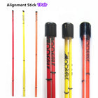 1pair A99 Golf Alignment Sticks Golf Practice Rods to Set up Your Body Balls and Club in Perfect Alignment Posture Corrector with Clear Tube Case - Great Golf Christmas Gifts for Men's
