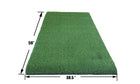 A99Golf Premium Turf Golf Mat: 5x3.3ft Thickened Golf Practice Hitting Mat, Indoor & Outdoor Golf Training Swing & Chipping Mat for Backyard True Feel Turf Synthetic Grass Mat Super Thick - No Foam Pad Indoor Outdoor Home Use - Can Insert Real Tees