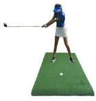 A99Golf Premium Turf Golf Mat: 5x3.3ft Thickened Golf Practice Hitting Mat, Indoor & Outdoor Golf Training Swing & Chipping Mat for Backyard True Feel Turf Synthetic Grass Mat Super Thick - No Foam Pad Indoor Outdoor Home Use - Can Insert Real Tees