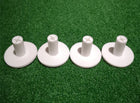 A99 Golf WRT-05 Rubber Tee 4Pcs 4cm/1.5“ for Practice Mat Use Indoor Outdoor Simulator Home Use Practice Training Aid Can Insert Reel Tee