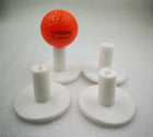 A99 Golf WRT-05 Rubber Tee 4Pcs 4cm/1.5“ for Practice Mat Use Indoor Outdoor Simulator Home Use Practice Training Aid Can Insert Reel Tee