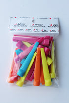 A99 Golf Wedge Tee Plastic Tees Golf Practice Training Accessories 70mm Mix Color 24pcs