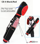 A99Golf C8 Lightweight Golf Carry Bag w/stand, Durable Pitch Chip & Putt Bag for Driving Range, Par 3, and Executive Courses – Fits 5–7 Clubs
