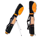 A99Golf C8 Lightweight Golf Carry Bag w/stand, Durable Pitch Chip & Putt Bag for Driving Range, Par 3, and Executive Courses – Fits 5–7 Clubs