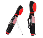 A99Golf C8 Lightweight Golf Carry Bag w/stand, Durable Pitch Chip & Putt Bag for Driving Range, Par 3, and Executive Courses – Fits 5–7 Clubs