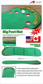Local Pick up Only - A99 Golf Big Feet Mat Putting Green Thickness + 36 pcs air flow balls yellow