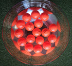 12pcs/pack A99 Golf Floater Balls Floating Float Water Range Pool Pond Balls Water Fun Orange