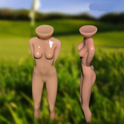 A99 Golf Nude Tees 24/50pcs Nude Woman Plastic Golf Tees Golf Sexy Girl Lady Tees Fun Holder Divot Home Golf Training