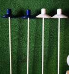 A99 Golf Miniature Golf Flagstick, Practice Putting Green Flags for Yard, 3ft Flagpole, Golf Pin Flag Hole Cup Set, Indoor Outdoor Numbered #1 2 3 4, 4 Sets/Pk