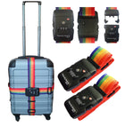 A99 TSA Adjustable Luggage Straps Travel Mate Strap Suitcase Packing Belt Travel Accessories Digital Dial Combination Safe Suitcase Lock Strap 1pc/2pcs